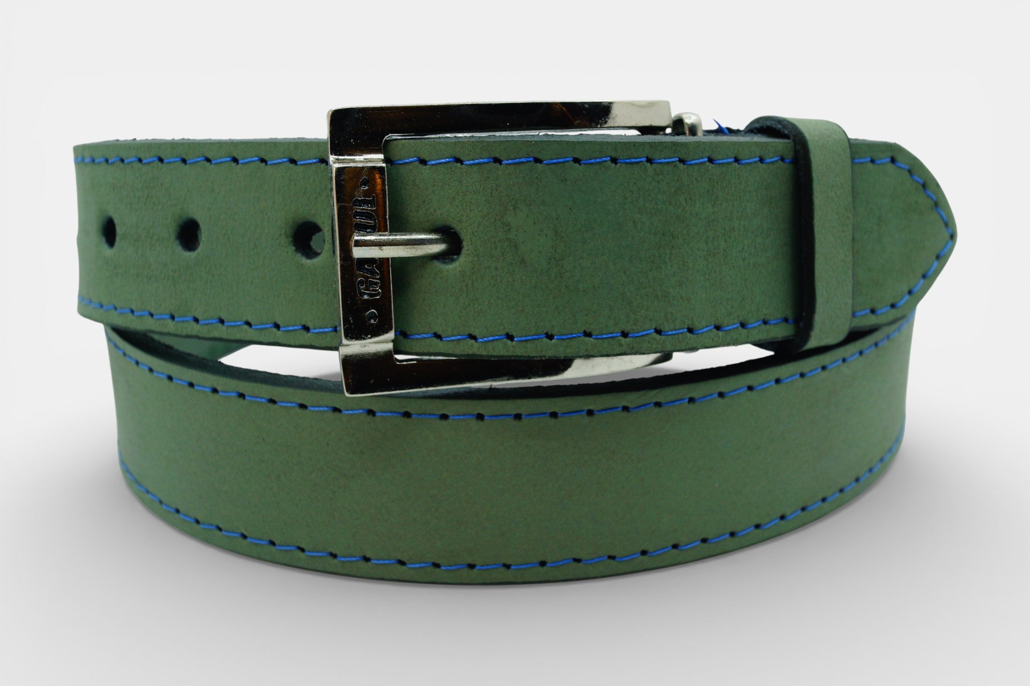 Cinturón Graso Green Blue Stitch