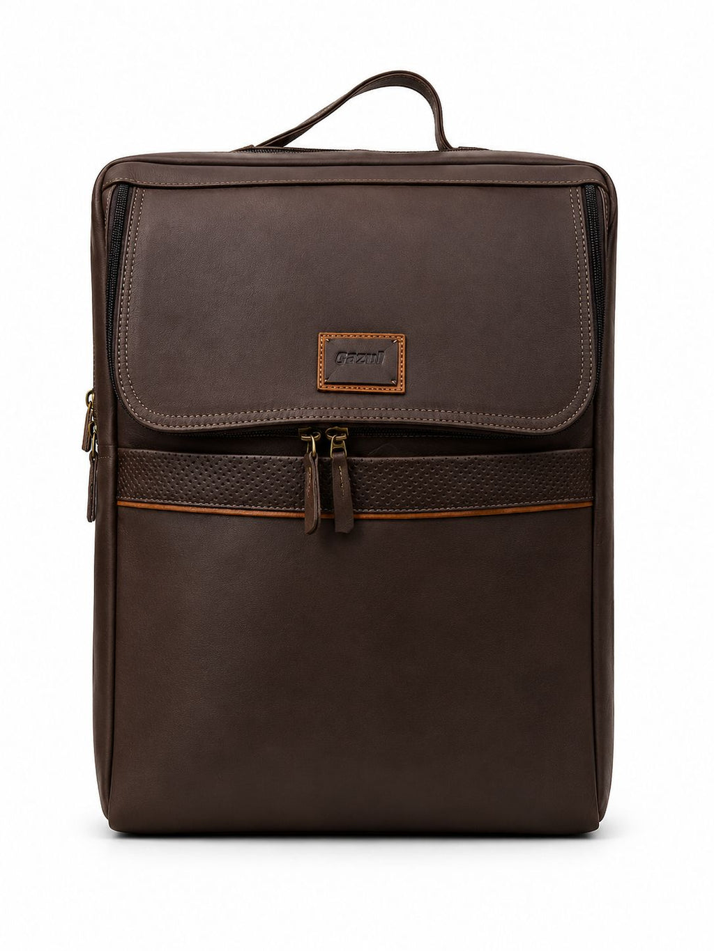 Morral Gazul Executive – Cuero Genuino Solapa