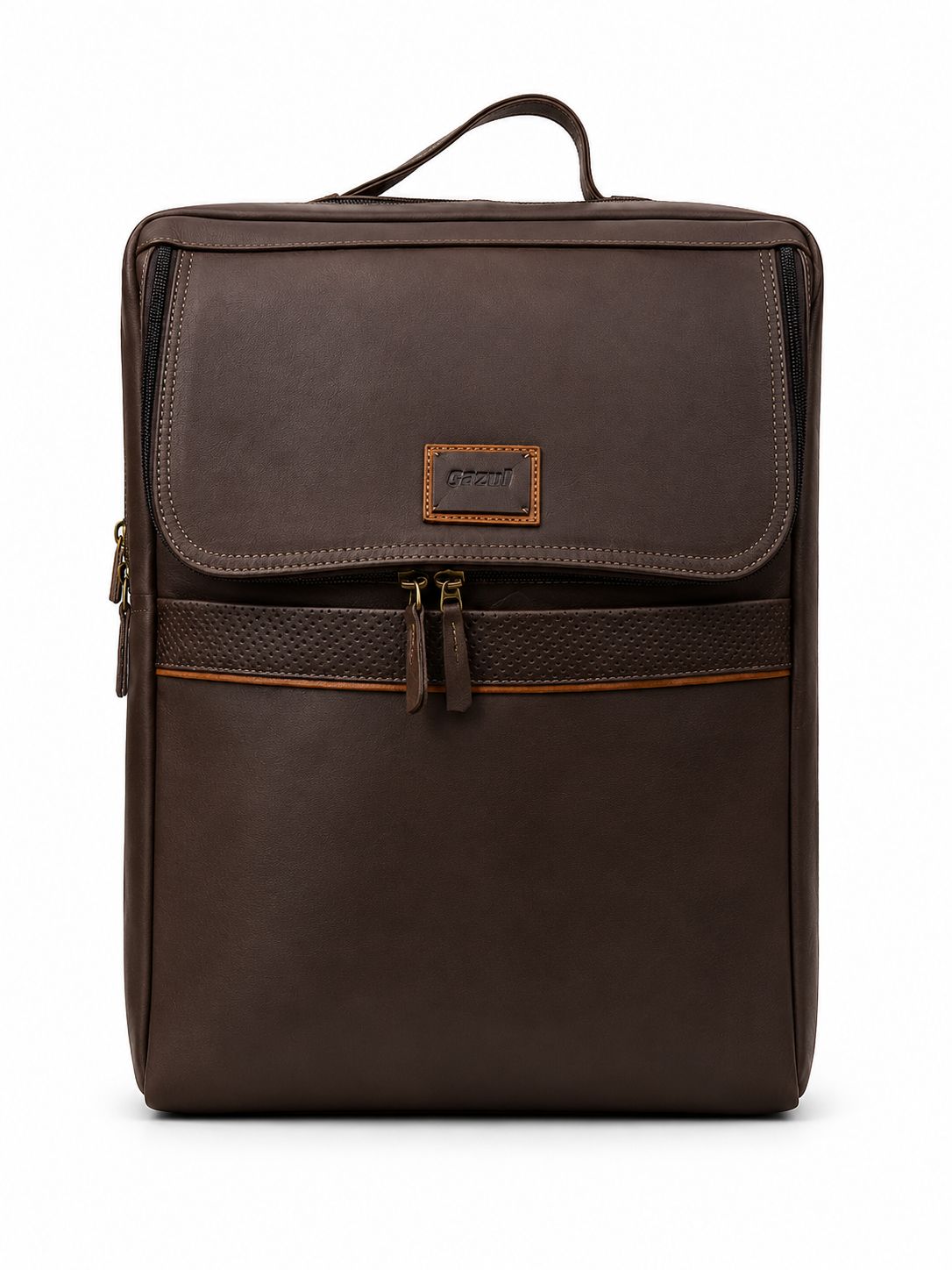 Morral Gazul Executive – Cuero Genuino Solapa