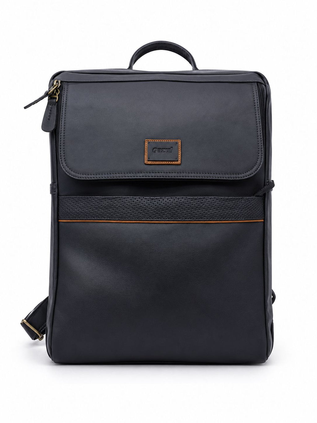 Morral Gazul Executive – Cuero Genuino Solapa