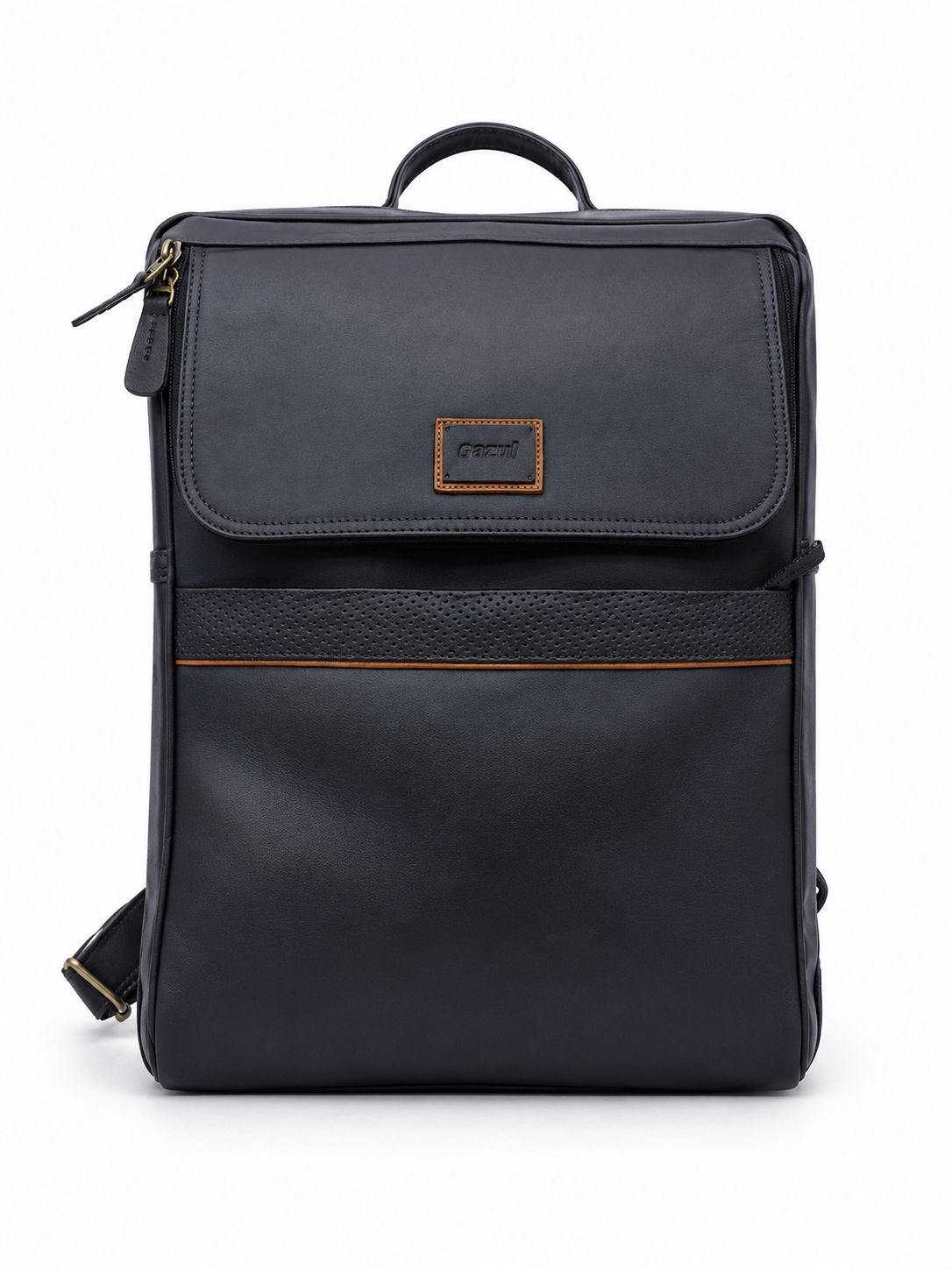 Morral Gazul Executive – Cuero Genuino Solapa