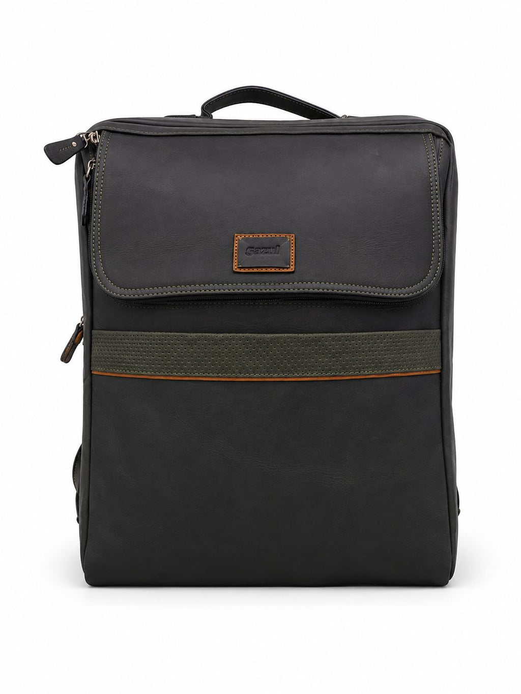 Morral Gazul Executive – Cuero Genuino Solapa