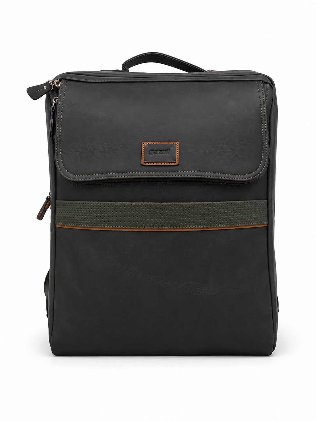 Morral Gazul Executive – Cuero Genuino Solapa